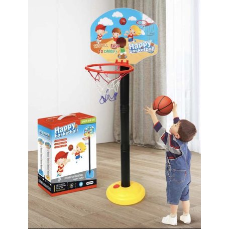 Minden ami Trend - Kosárlabda - Méretre állítható palánk -  Készségfejlesztő játék gyerekeknek